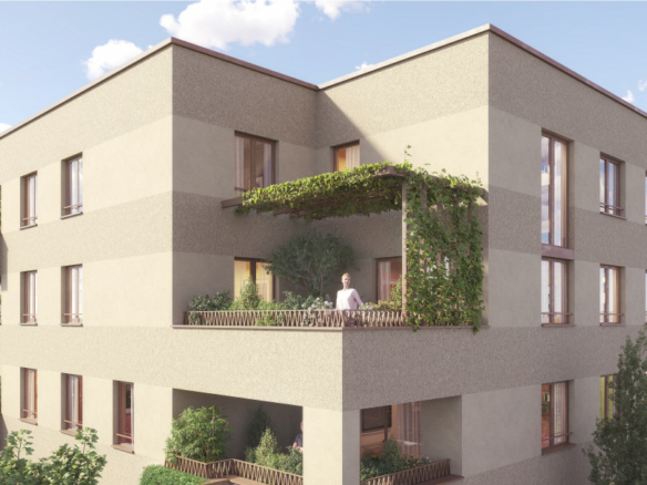 Appartement T2 neuf à vendre avec Balcon, et parking – Résidence le 27 à Terville