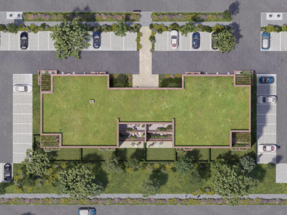 Appartement T3 neuf à vendre à Terville avec Terrasse exposés , garage et parking – Résidence le 27