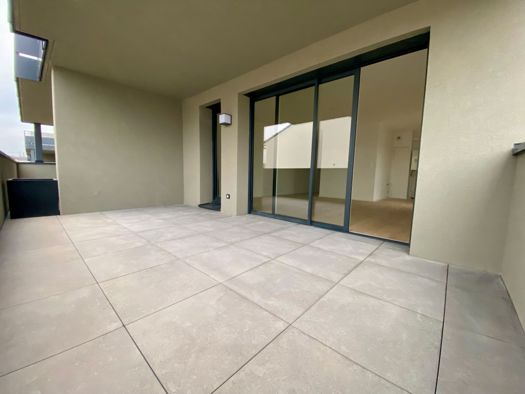 Appartement T4 (3 chambres) 88,22 m2 neuf à Basse-Ham Terrasse de 17,78 m2