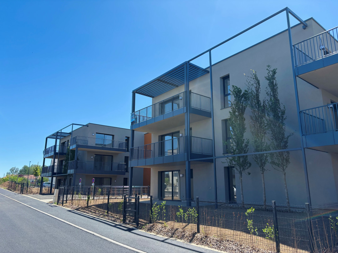 Appartement T4 (3 chambres) 88,22 m2 neuf à Basse-Ham Terrasse de 17,78 m2