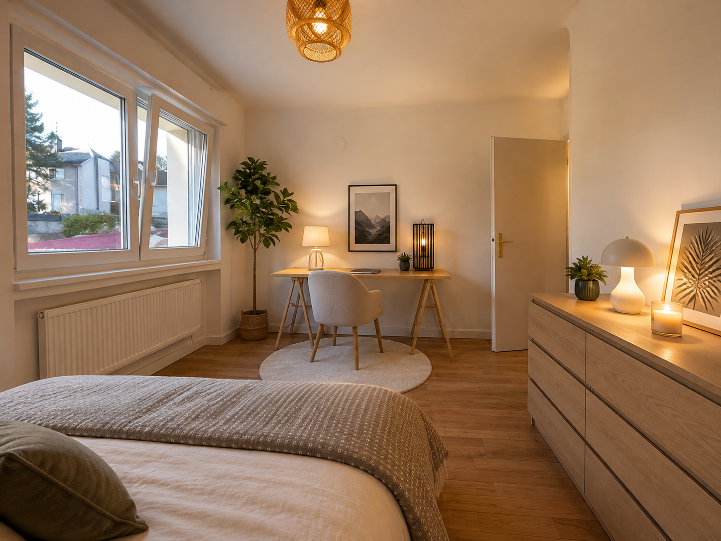 Appartement T3 à vendre à Lorry Les Metz ; 97 m² avec balcon, garage, caves, combles et terrasse  aménageables…