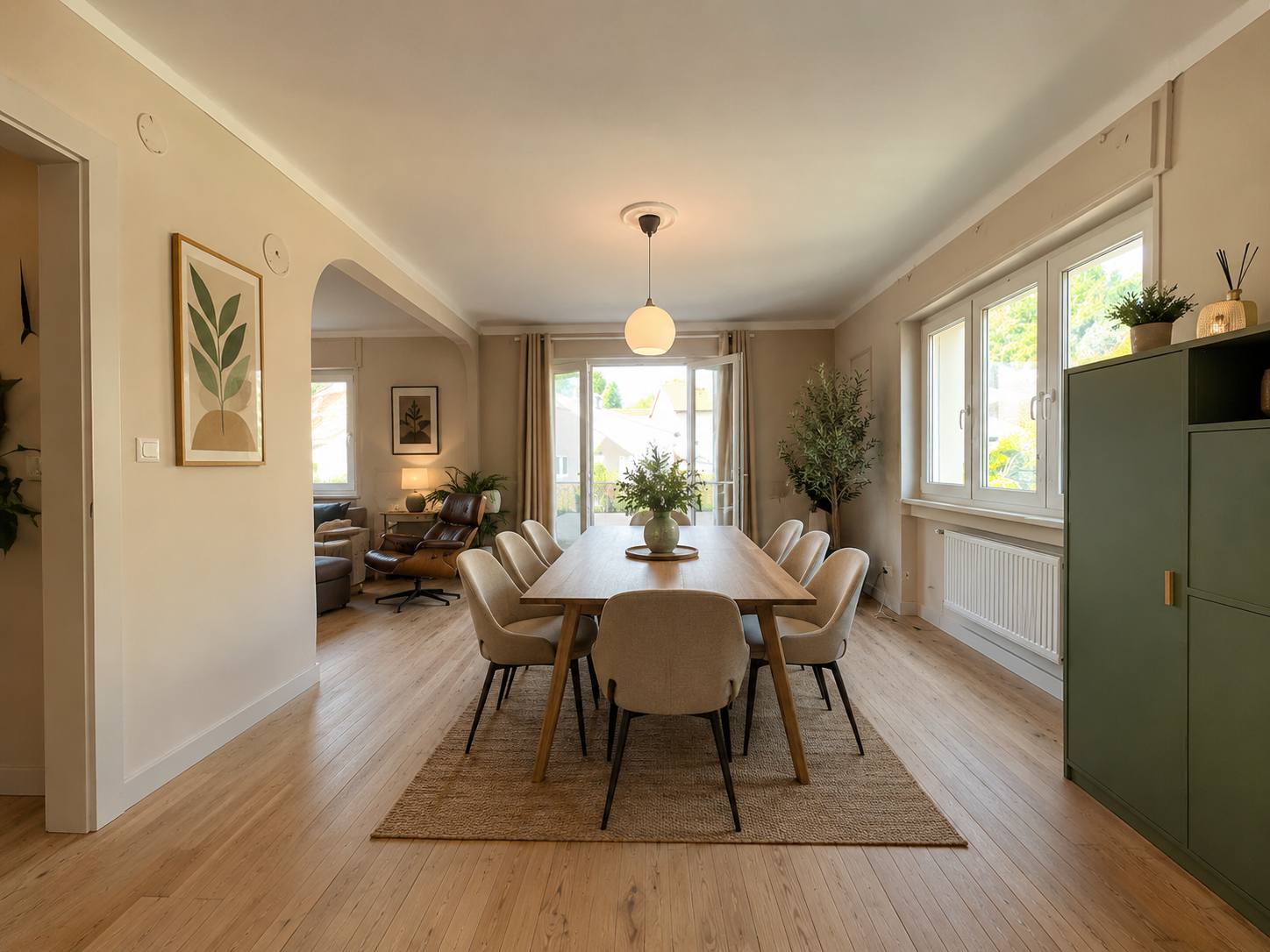 Appartement T3 à vendre à Lorry Les Metz ; 97 m² avec balcon, garage, caves, combles et terrasse  aménageables…